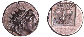 Ile de Carie - Rhodes - Drachme (167-88 av. J.-C.) Magistrat Nikephoros