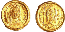 Justinien 1er - Solidus (527-563, Constantinople)