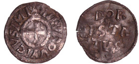 France - Louis 1er Le Pieux (814-840) - Denier (Dorestad)