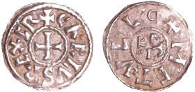 France - Charles II Le Chauve (840-877) - Denier (Melle)