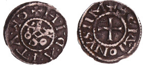 France - Eudes (887-898) - Denier (Saint-Denis)