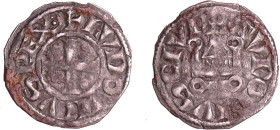 France - Louis VIII (1223-1226) et Louis IX 1ère partie du règne (1226-1245/50) - Denier tournois