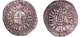 France - Philippe IV (1285-1314) - Maille blanche (10 janvier 1296)