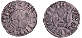 France - Philippe IV (1285-1314) - Denier tournois à l'O rond