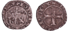 France - Jean II le Bon (1350-1364) - Double tournois - 2ème type
