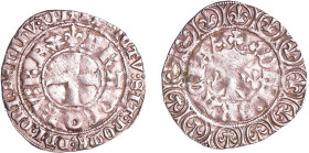 France - Charles V (1364-1380) - Blanc au K - (20 avril 1365)