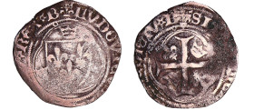 France - Louis XII (1498-1514) - Grand blanc à la couronne (25 avril 1498) - Bourges