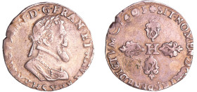 France - Henri IV (1589-1610) - Demi-franc - 1603 S (Troyes)