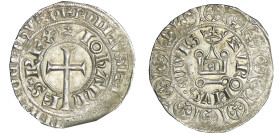 France - Jean II le Bon (1350-1364) - Gros à la queue - 2ème émission 17 août 1355
