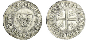 France - Charles VI (1380-1422) - Blanc guénar - 2ème émission (11 septembre 1389) - Toulouse