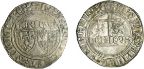 France - Henry VI de Lancastre (1422-1453) - Blanc aux écus - Rouen