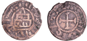 France - Duché de France - Comté de Dreux et de Nogent - Roger évêque de Beauvais - Denier