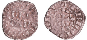 France - Bretagne - Charles de Blois - Double denier (Rennes)