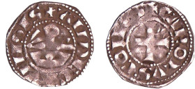 France - Comté d'Anjou - Charles de Valois - Obole