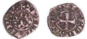 France - Comté d'Anjou - Charles de Valois - Obole