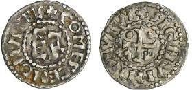 France - Comté du Maine - Herbert 1er - Denier