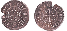 France - Comté du Maine - Charles de Valois - Denier