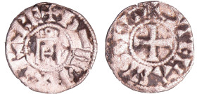 France - Orléanais - Evêché d'Orléans - Denier (avant 1000).