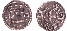 France - Orléanais - Vicomté de Châteaudun - Thibaut V - Denier