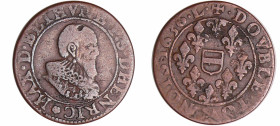 France - Berri - Maximilien Ier - Double tournois 1636 L