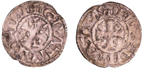 France - Limousin - Vicomté de Limoges - Denier au nom de Eudes (1020-1100)