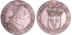 France - Louis XIV (1643-1715) - Ecu à la mèche longue - 1652 S (Troyes)