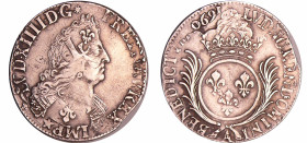 France - Louis XIV (1643-1715) - ½ écu aux palmes - ???? A (Paris)