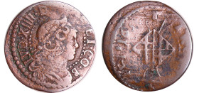 France - Louis XIV (1643-1715) - Barcelone - Sizain - 1650