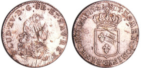 France - Louis XV (1715-1774) - 1/6 d'écu de France - 1623 T (Nantes)