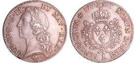 France - Louis XV (1715-1774) - Ecu au bandeau - 1770 L (Bayonne)