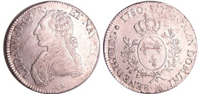 France - Louis XVI (1774-1792) - Ecu aux branches d’olivier - 1780 M (Toulouse)