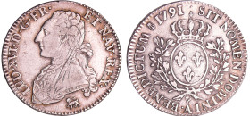 France - Louis XVI (1774-1792) - ½ écu aux branches d’olivier - 1791 .A (Paris) 2ème sem