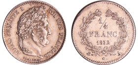 France - Louis-Philippe Ier (1830-1848) - 1/4 de franc 1832 A (Paris)