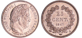 France - Louis-Philippe Ier (1830-1848) - 25 centimes 1847 A (Paris)