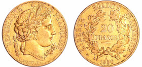 France - Deuxième république (1848-1852) - 20 francs Cérès 1850 A (Paris)