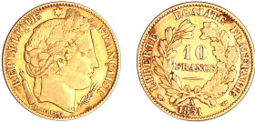 France - Deuxième république (1848-1852) - 10 francs Cérès 1851 A (Paris)