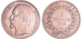 France - Louis Napoléon Bonaparte (1848-1852) - 5 francs 1852 A (Paris)