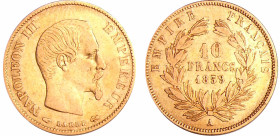 France - Napoléon III (1852-1870) - 10 francs grand module 1859 A ( Paris)