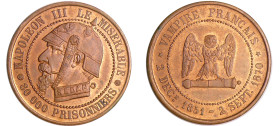 France - Napoléon III (1852-1870) - 5 centimes satirique 1851