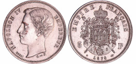 France - Troisième république (1871-1940) - 5 francs Napoléon IV 1874 essai