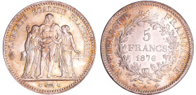 France - Troisième république (1871-1940) - 5 francs Hercule 1876 A (Paris)