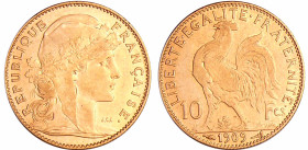 France - Troisième république (1871-1940) - 10 francs Marianne 1909 A (Paris)