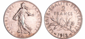 France - Troisième république (1871-1940) - 2 francs Semeuse 1913