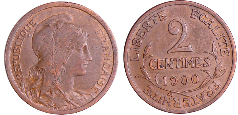 France - Troisième république (1871-1940) - 2 centimes Dupuis 1900
SUP
Ga.107-...