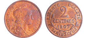 France - Troisième république (1871-1940) - 2 centimes Dupuis 1907