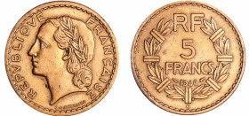 France - Quatrième république (1947-1959) - 5 francs Lavrillier bronze alu 1946 C