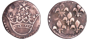 Inde française  - Territoire de Pondichéry - Louis XV (1715-1774) - Double Fannon
