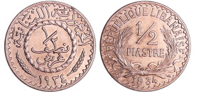 Liban - 1/2 piastre 1934