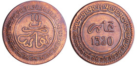 Maroc - Abdül Aziz I (1894-1908) - 10 Mouzouna 1320 H (Fez)