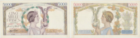France - 5000 francs "Victoire" Type 1934